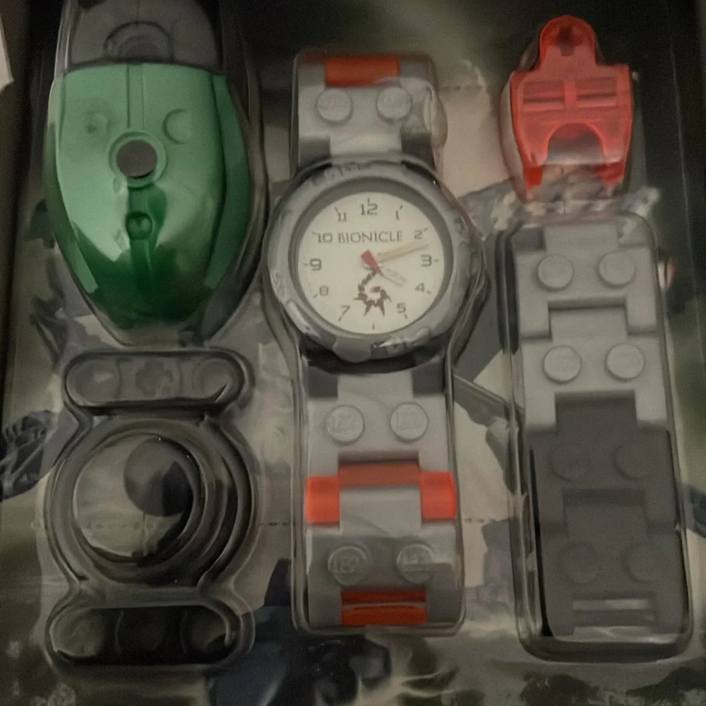 LEGO BIONICLE Watch Rahkshi Clic Time Building Toy Factory Sealed NEW